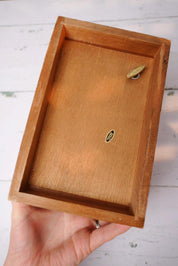 Laurel Wooden Music Box Made in Japan