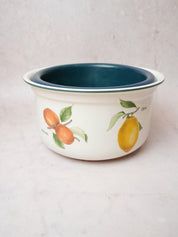 Vintage Habitat Jardin de France Enamel Planter