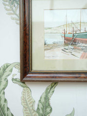 Brixham Trawler Watercolour Painting
