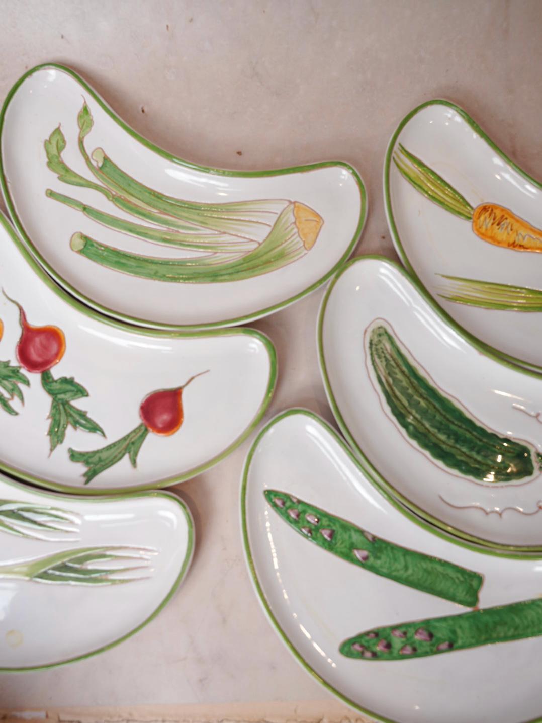 Italian Vegetable Ceramic Set