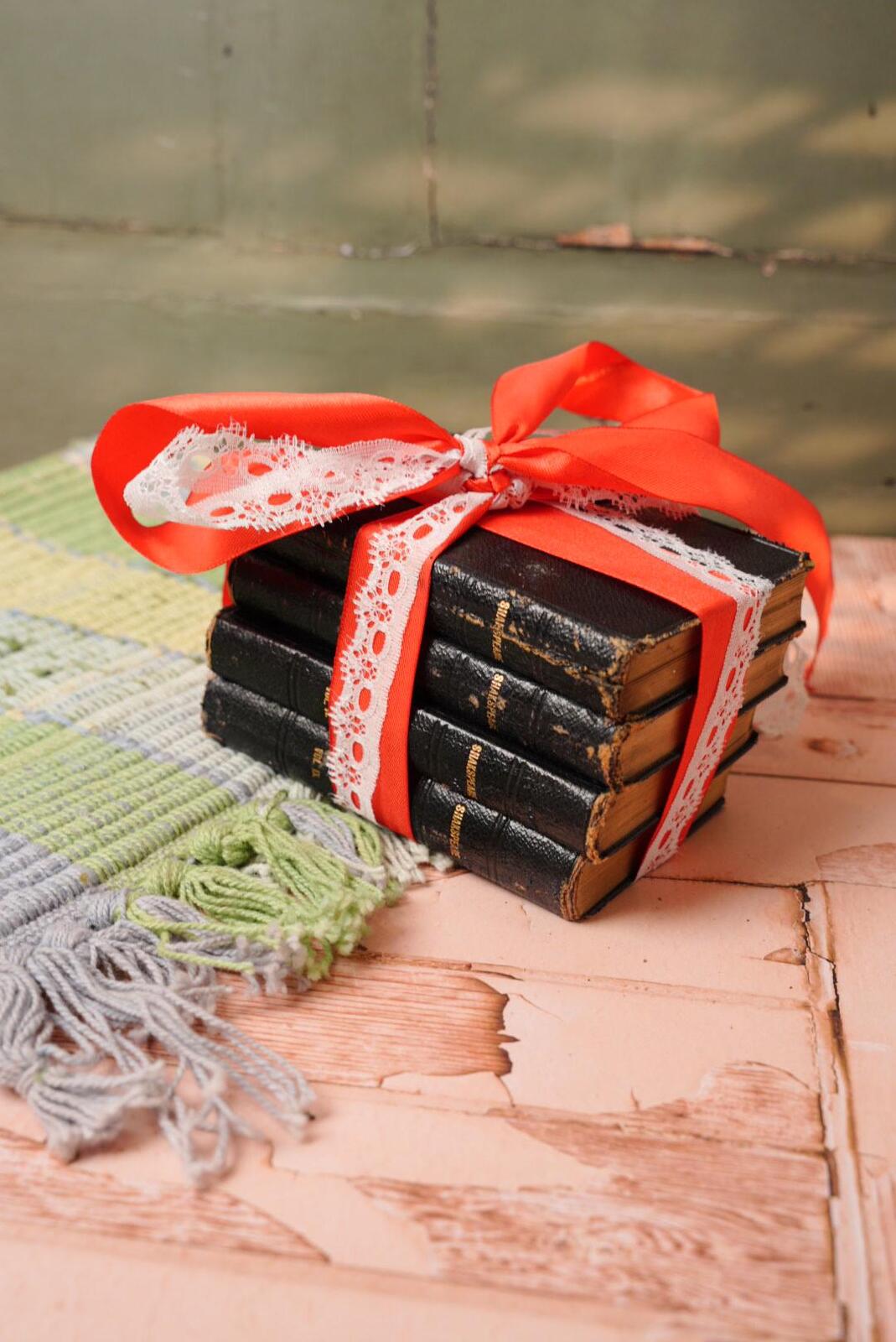 Antique Mini Shakespeare Books Set
