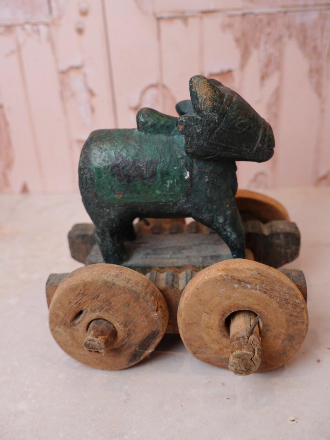 Antique Indian Nandi Bull Toy