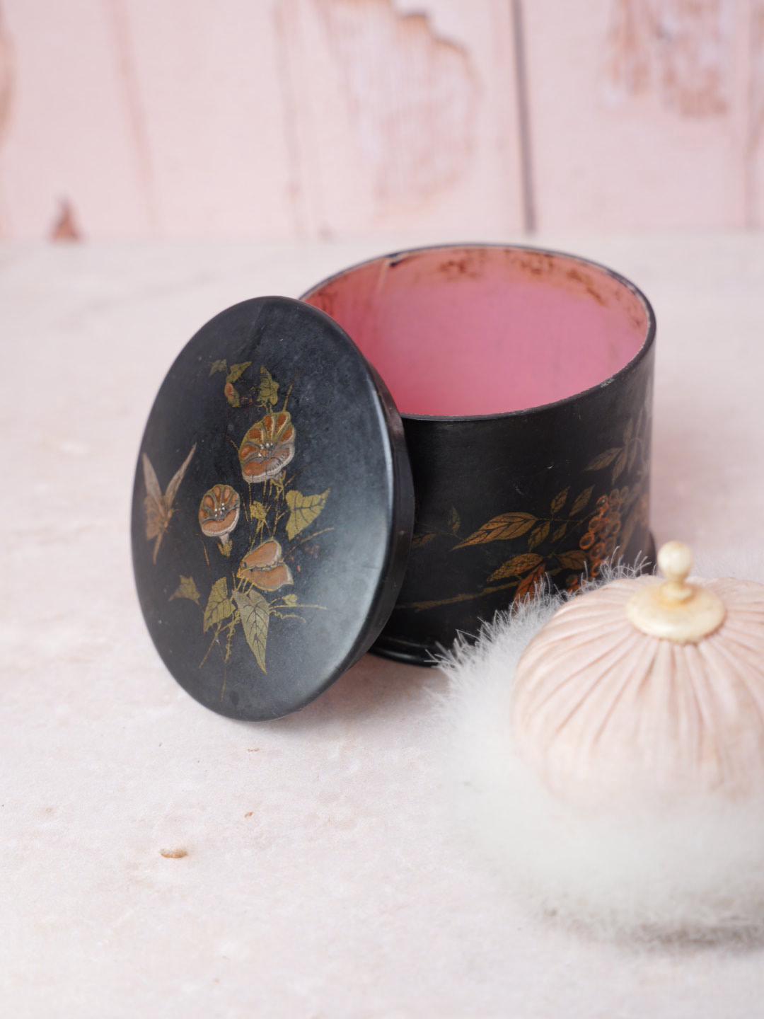Antique Powder Puff Box