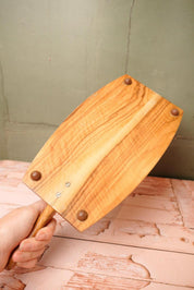 Vintage Wooden Cheese Board With Handle