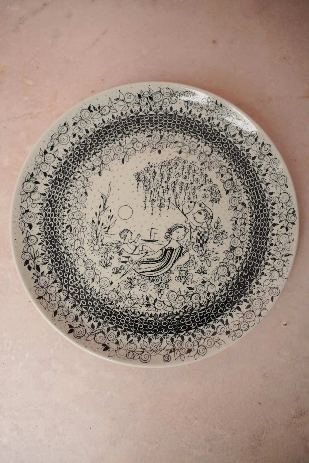 Nymolle Bjorn Wiinblad Summer Plate