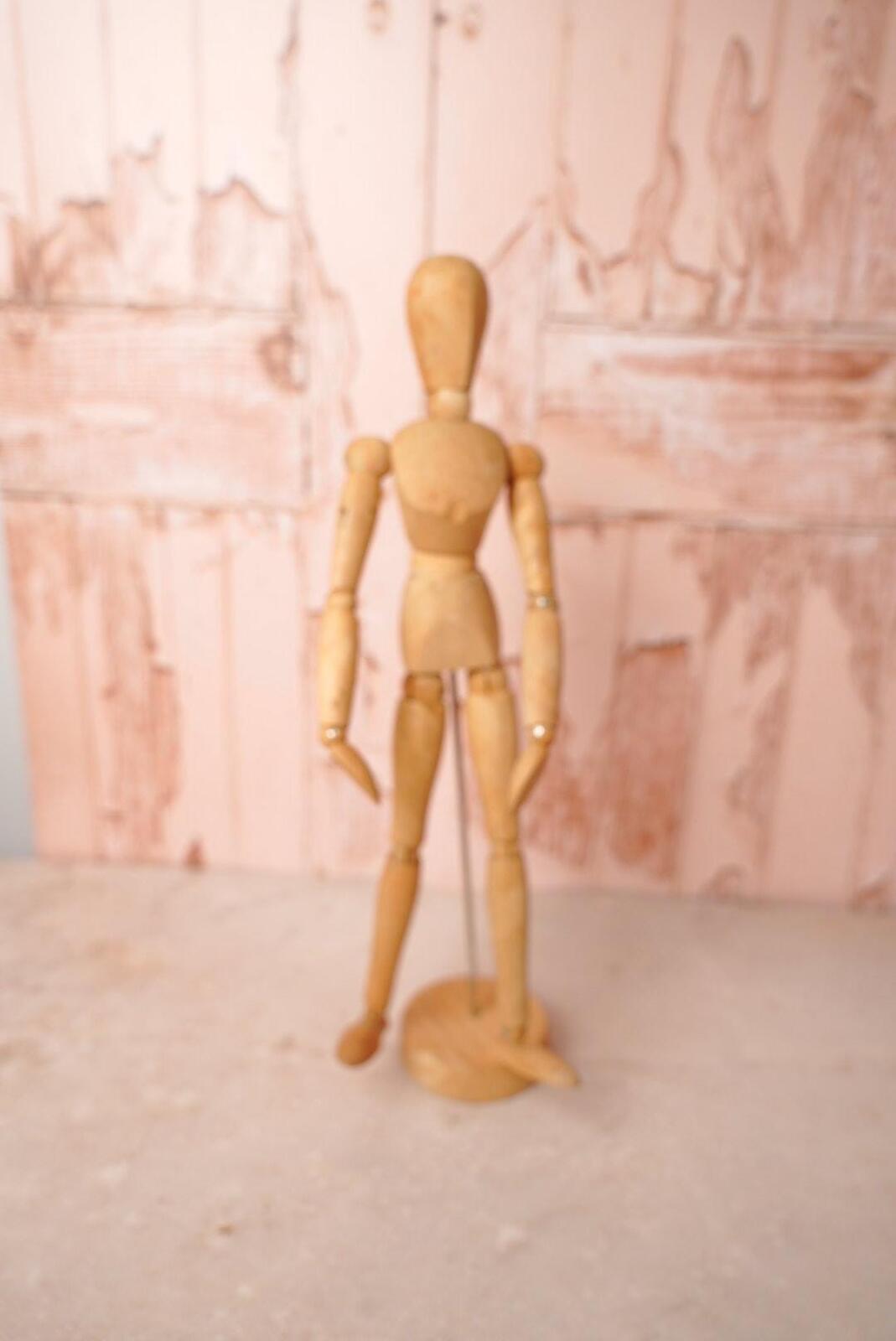 Vintage Wooden Artist Mannequin