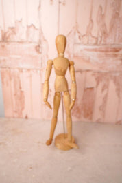 Vintage Wooden Artist Mannequin