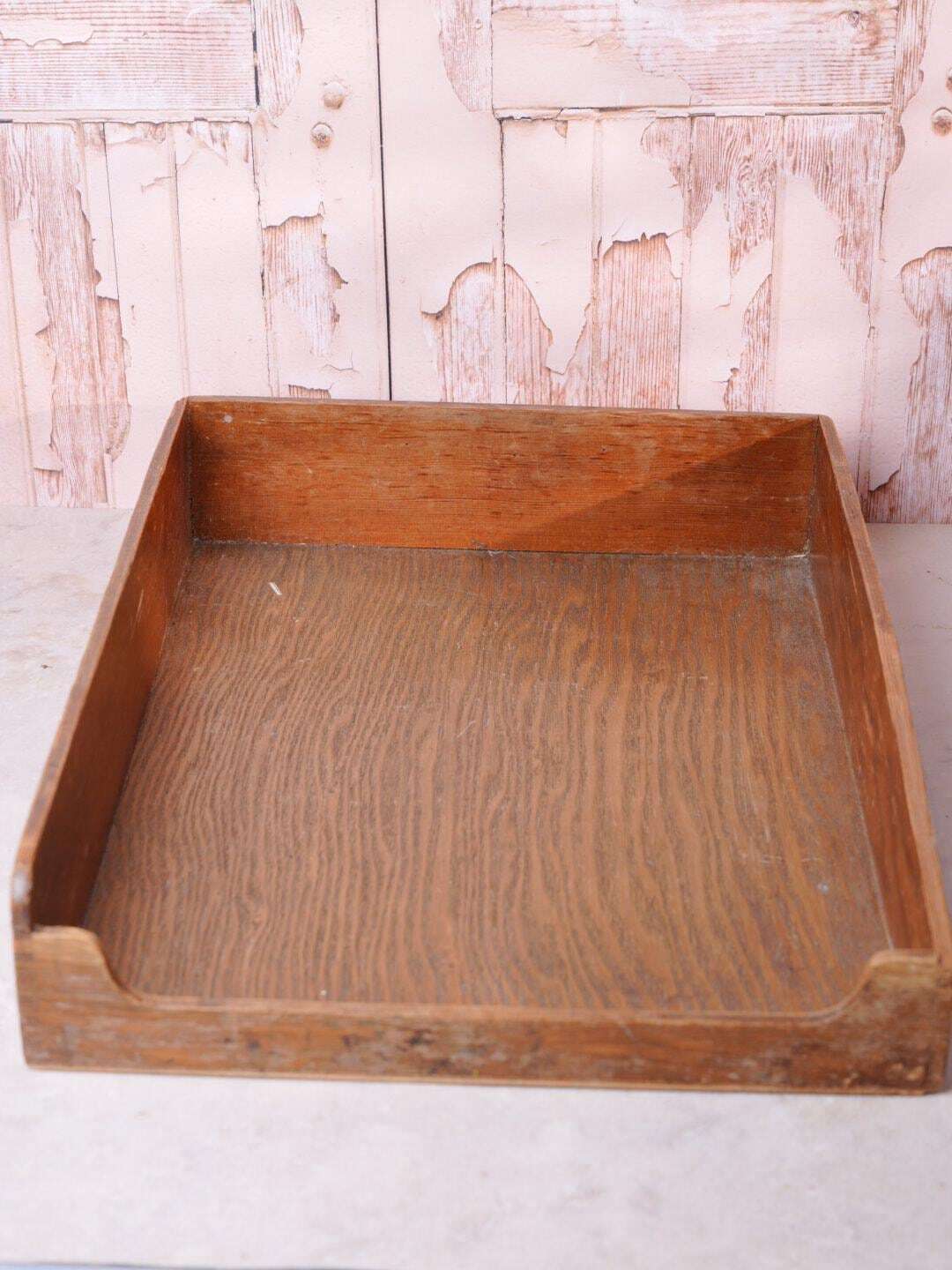 Wooden Desk Tray
