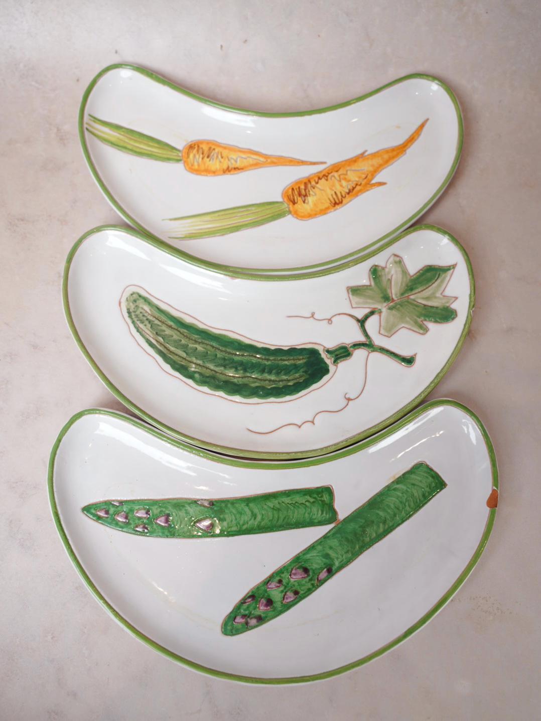 Italian Vegetable Ceramic Set