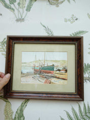 Brixham Trawler Watercolour Painting
