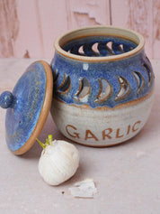 Canterbury Pottery Garlic Keeper
