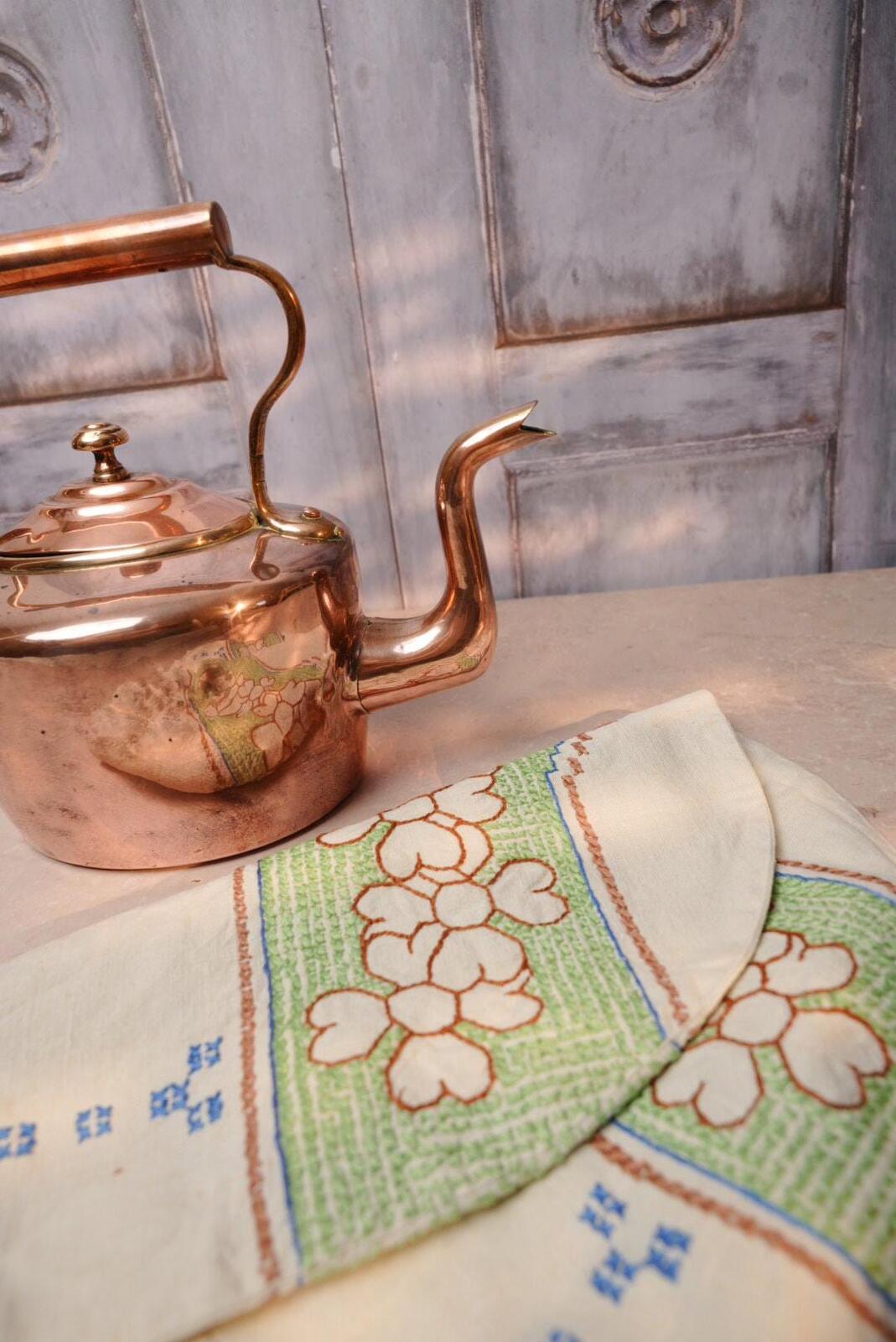 Vintage Hand Embroidered Tea Cosy