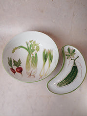 Italian Vegetable Ceramic Set