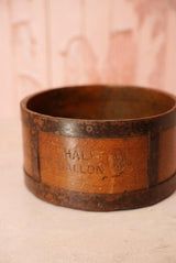 Antique Half Gallon Wooden Grain Measure