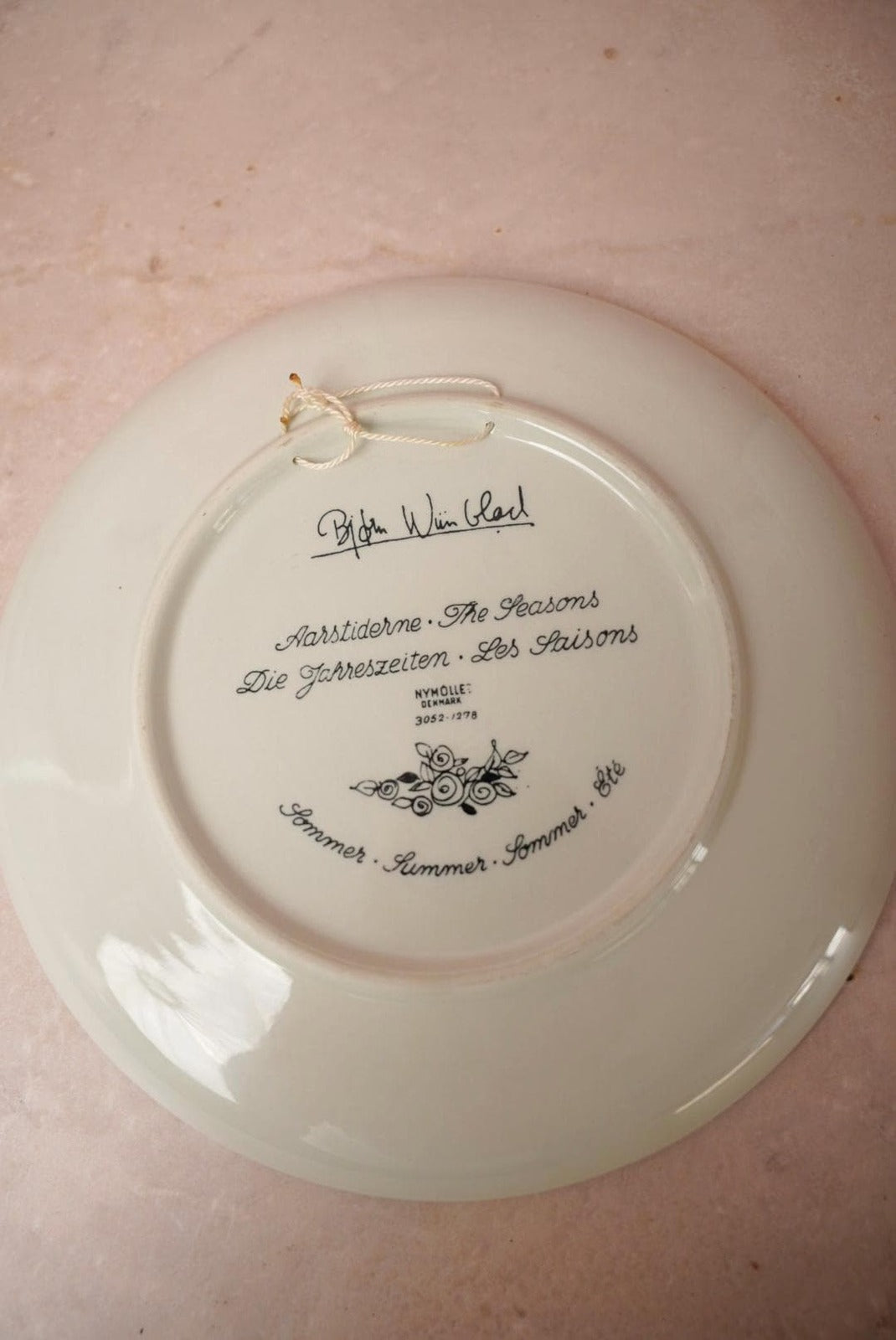 Nymolle Bjorn Wiinblad Summer Plate