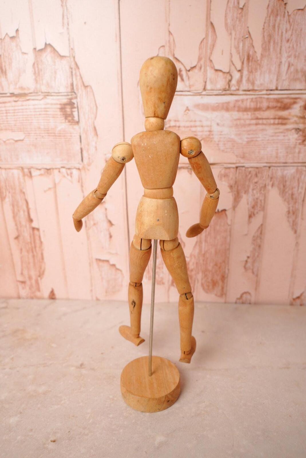 Vintage Wooden Artist Mannequin