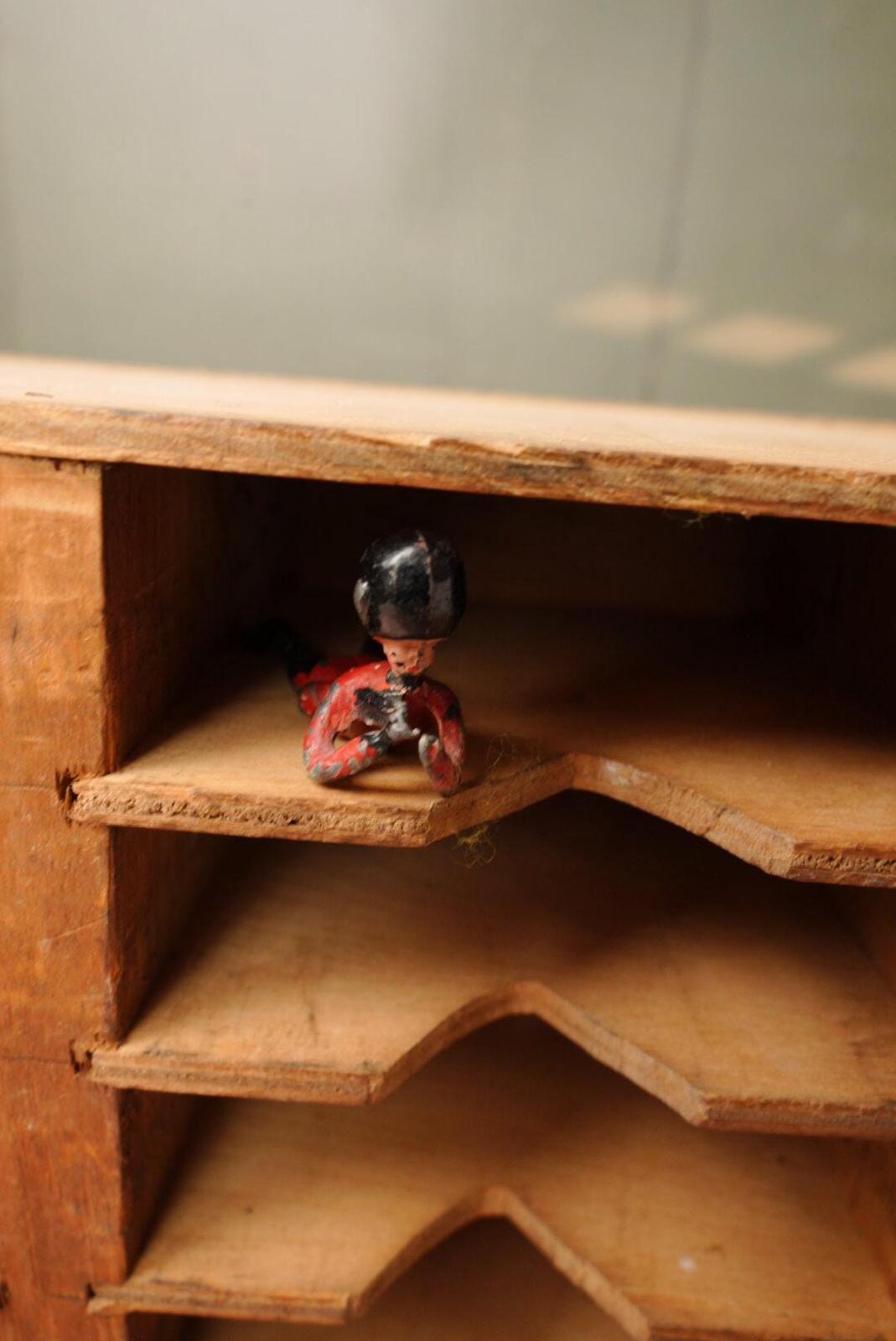 Vintage Wooden Ink Pad Holder
