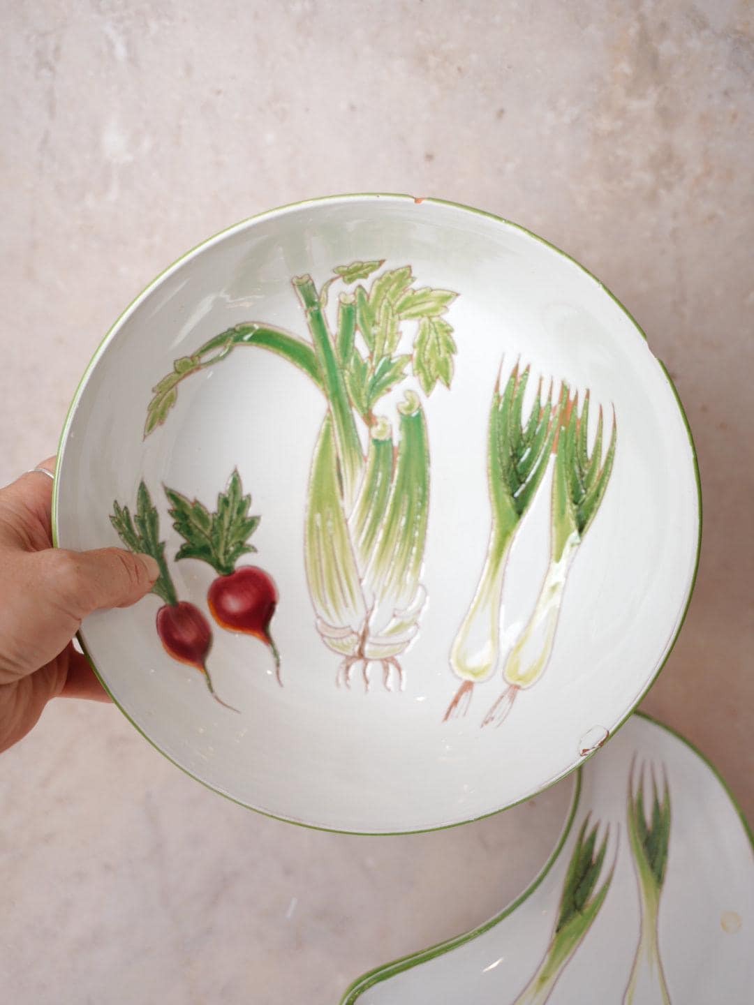 Italian Vegetable Ceramic Set