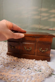 Laurel Wooden Music Box Made in Japan