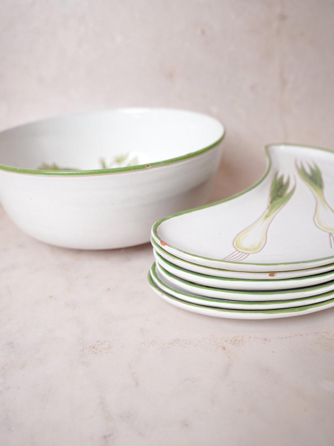 Italian Vegetable Ceramic Set