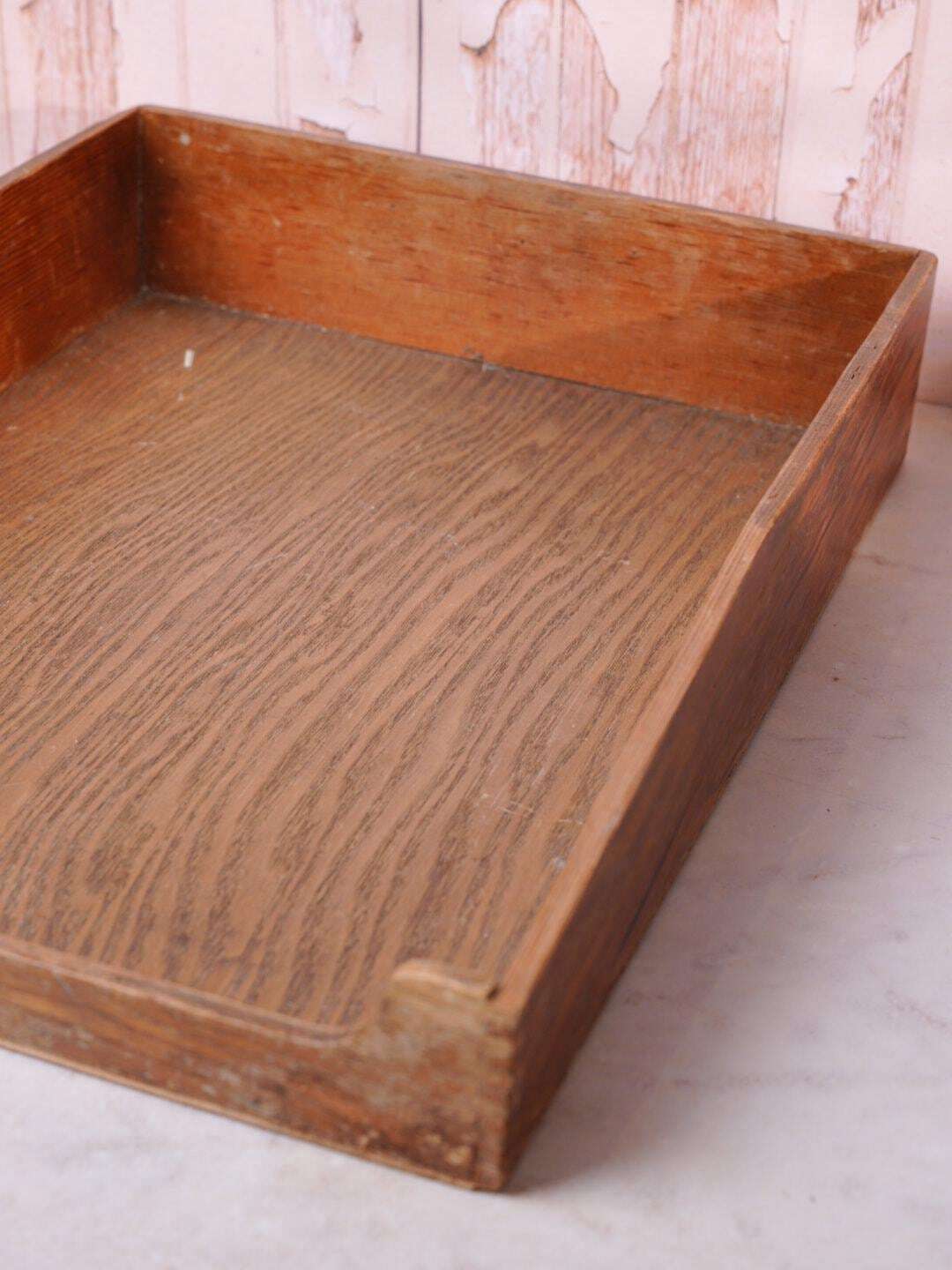 Wooden Desk Tray