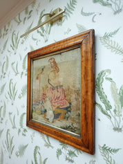 Victorian Framed Needlepoint Tapestry