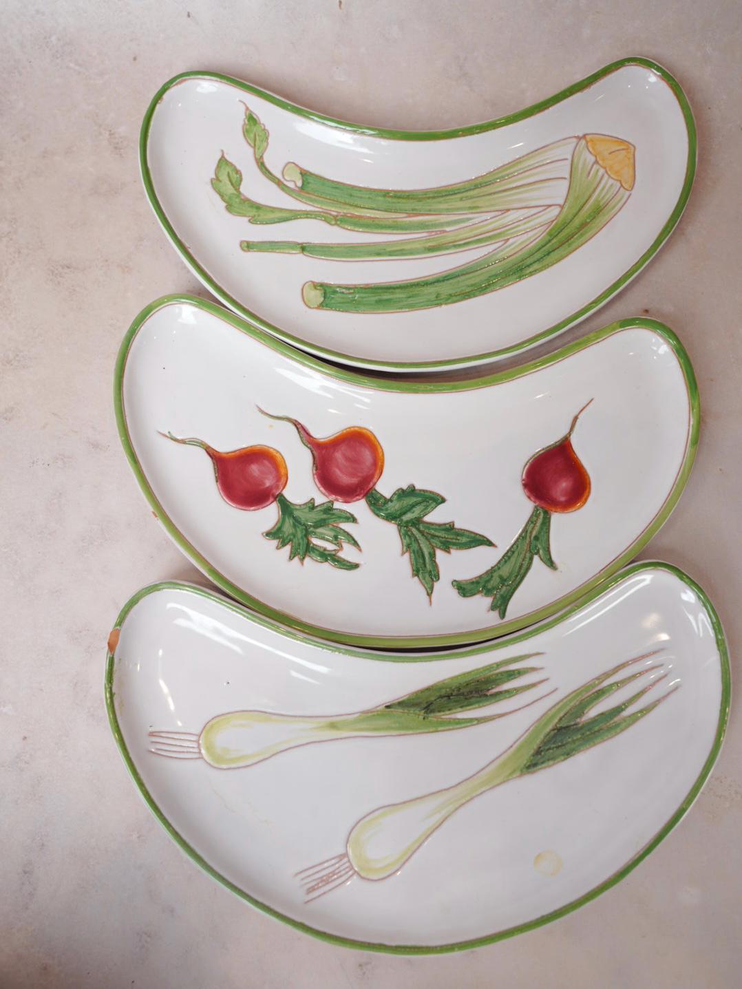 Italian Vegetable Ceramic Set