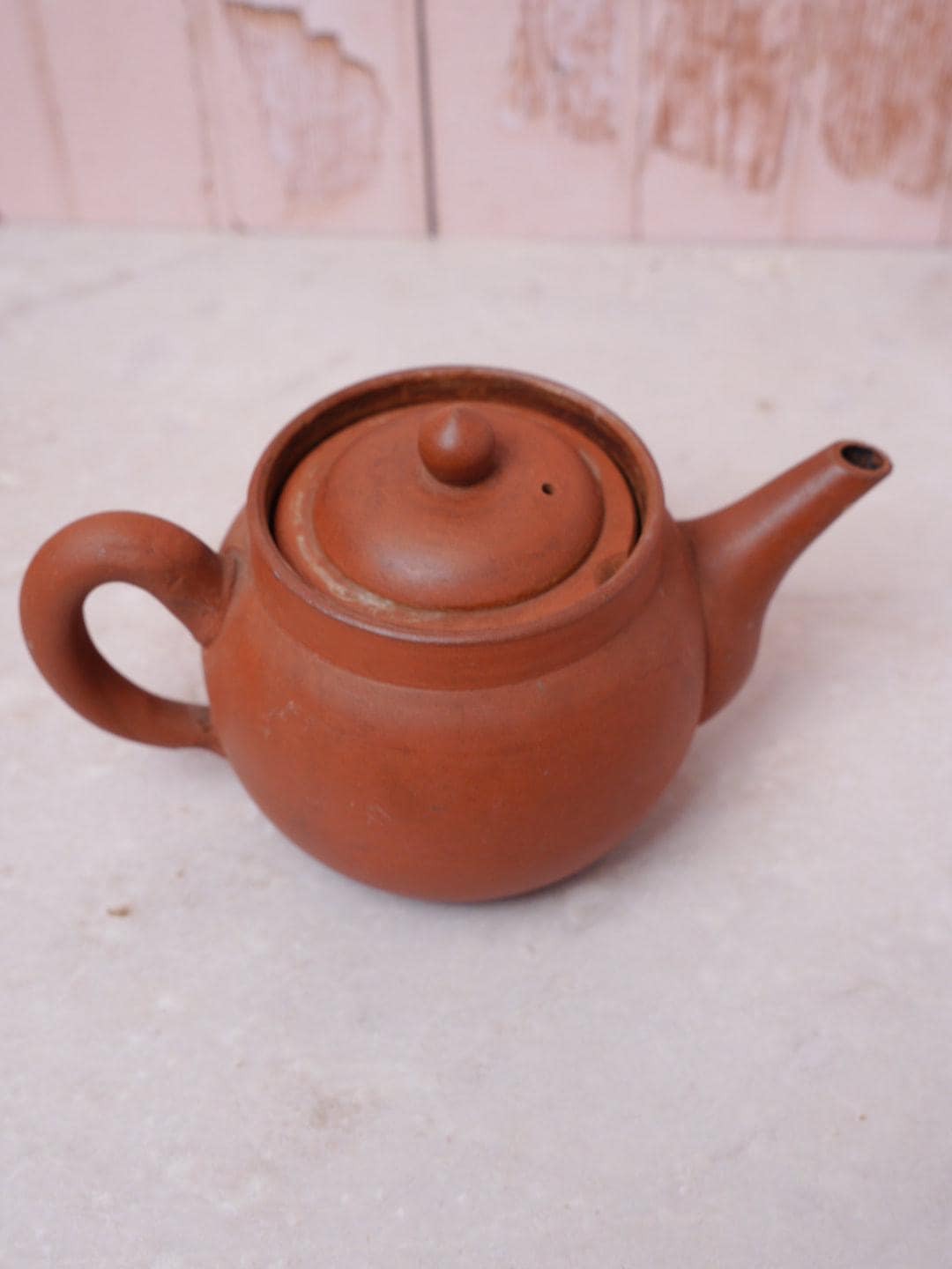 Terracotta Clay Teapot