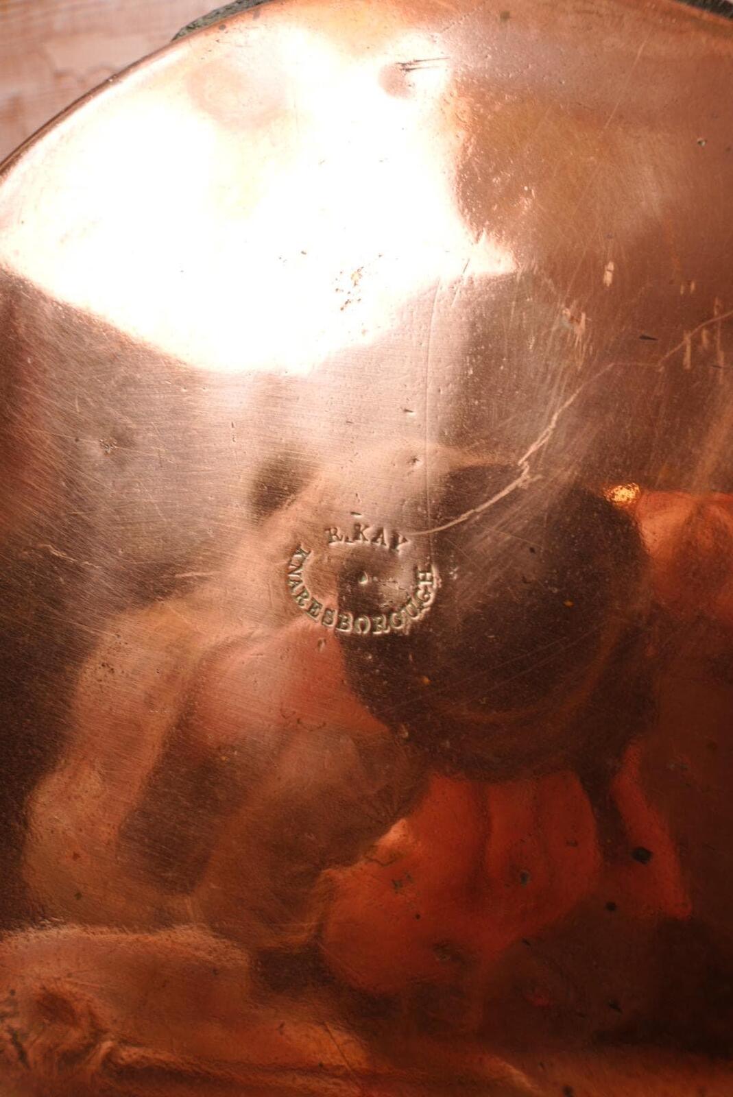 Vintage Copper Frying Pan