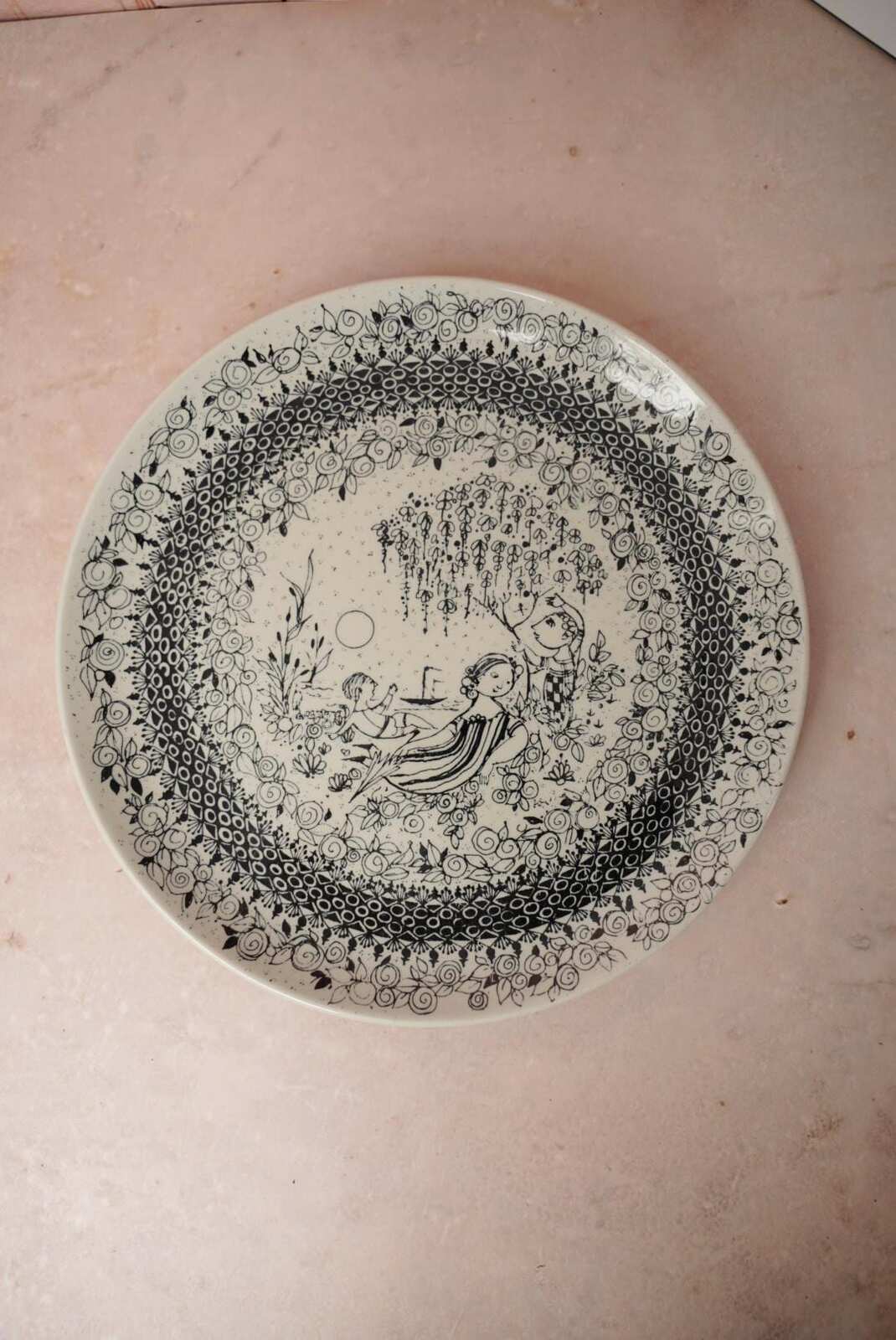 Nymolle Bjorn Wiinblad Summer Plate