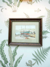 Brixham Trawler Watercolour Painting