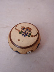 Mexican Pottery Lidded Pot
