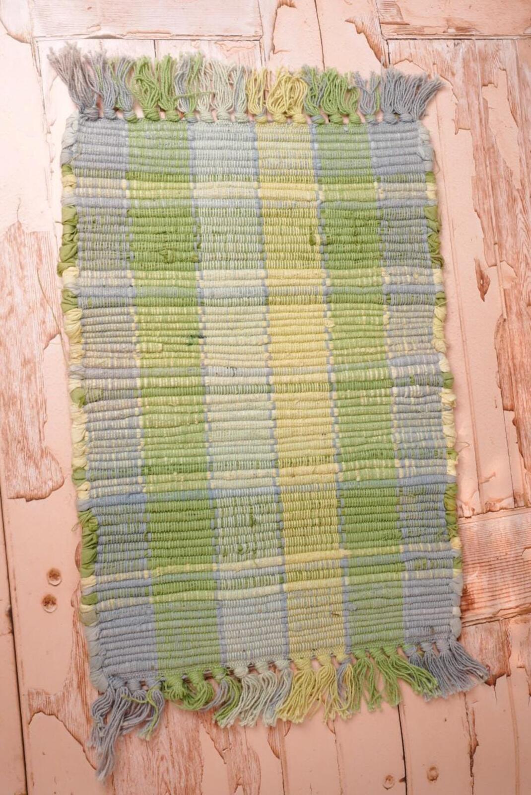 Vintage Woven Rag Rug