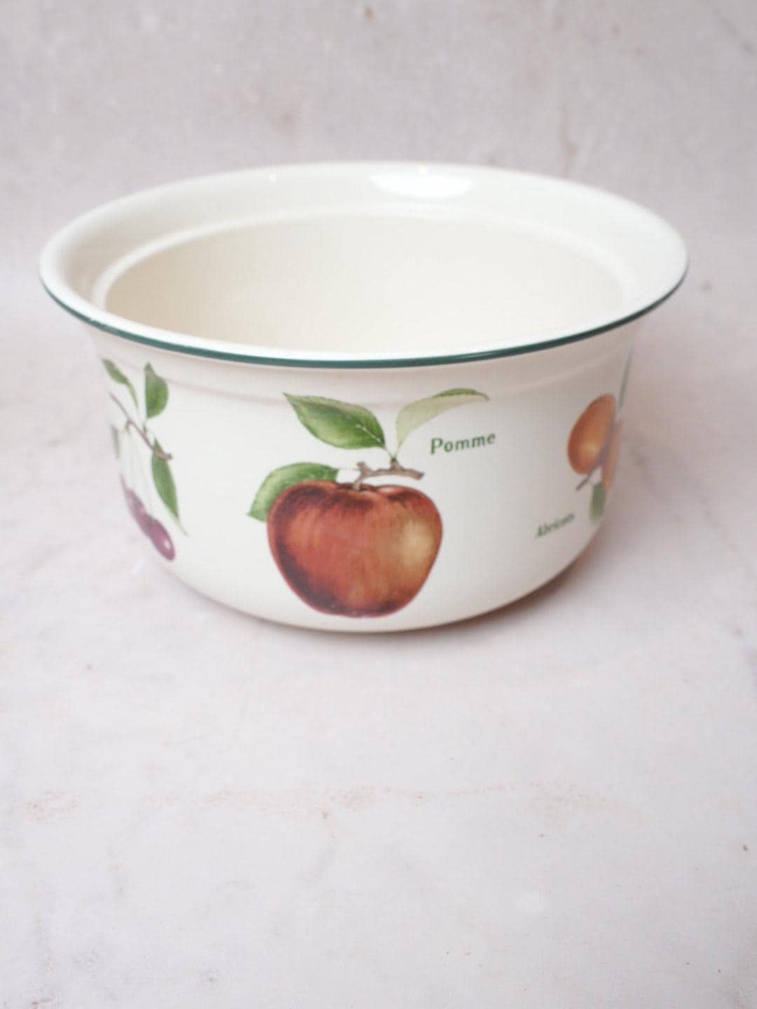 Vintage Habitat Jardin de France Enamel Planter
