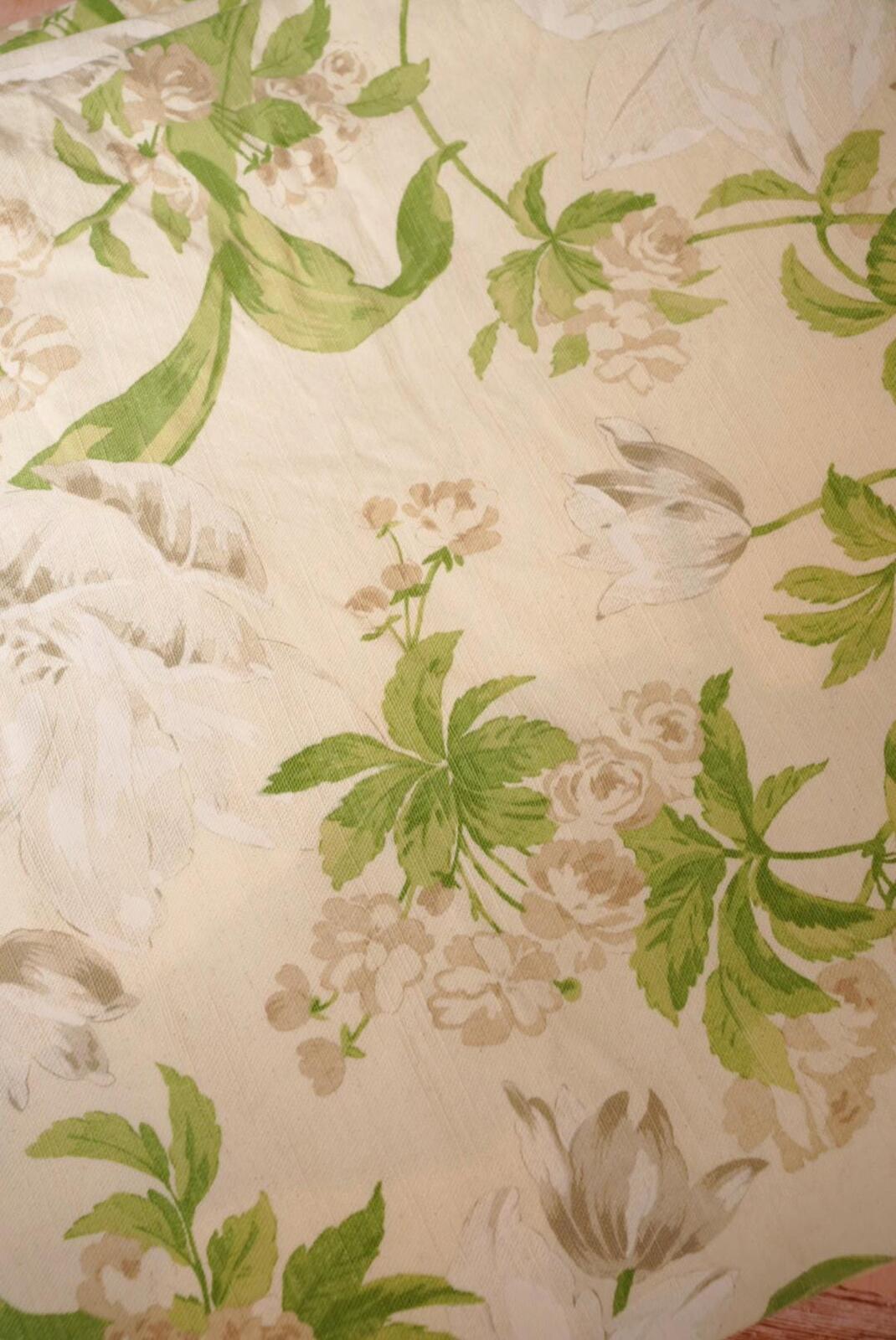 Laura Ashley Green Floral Bedspread