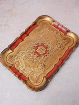 Florentine Red Tray