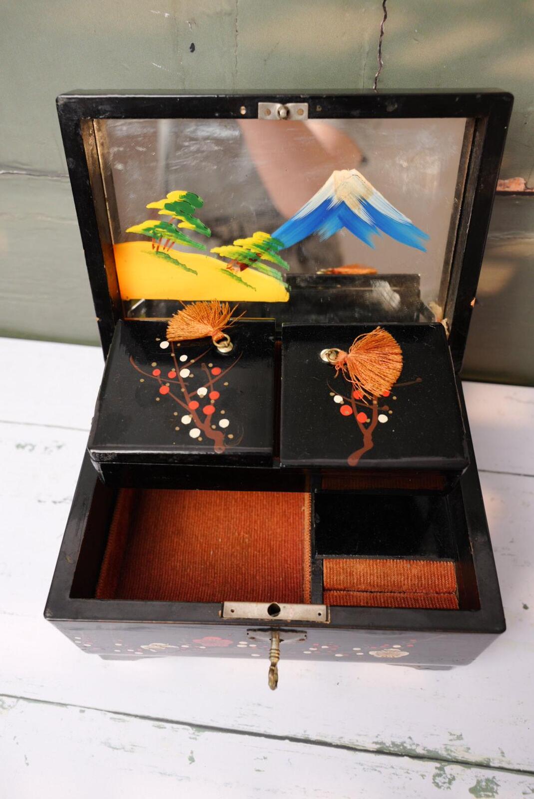 Japanese Lacquer Jewellery Box