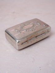 Silver Tone Trinket Box