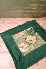 Vintage Green Drawstring Bag
