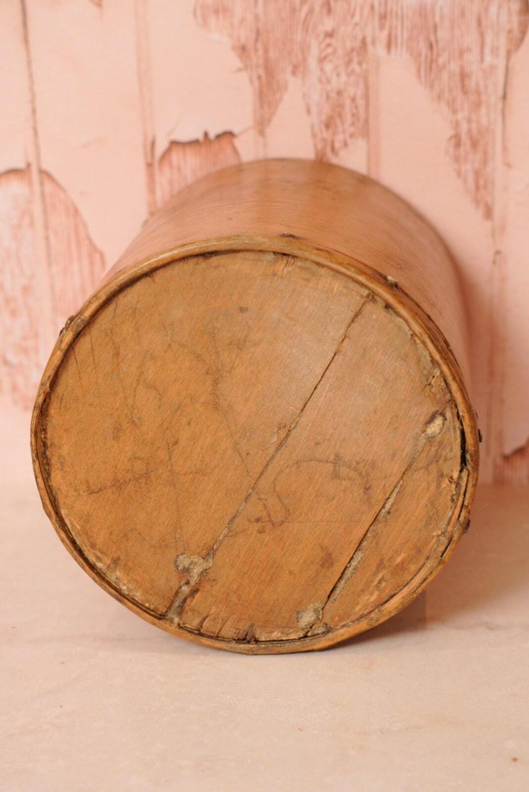 Antique Wooden Dry Measure