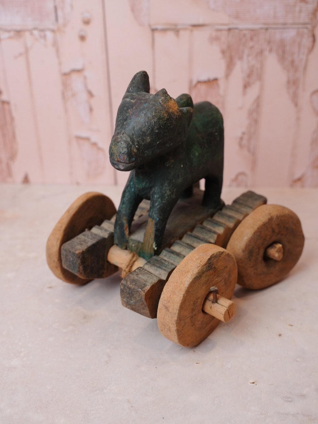 Antique Indian Nandi Bull Toy
