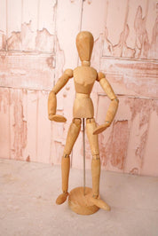 Vintage Wooden Artist Mannequin
