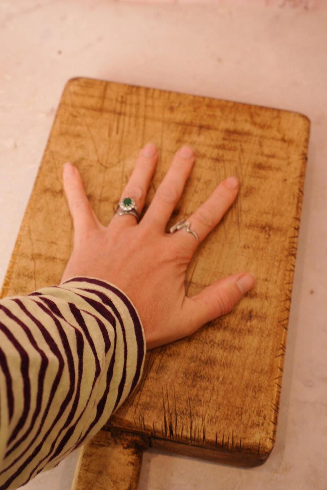 Rustic Wooden Chopping Board