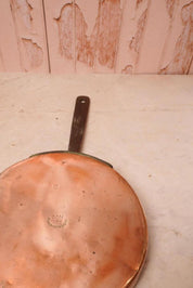 Vintage Copper Frying Pan