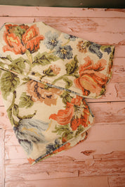 Pair of Floral Pillow cases