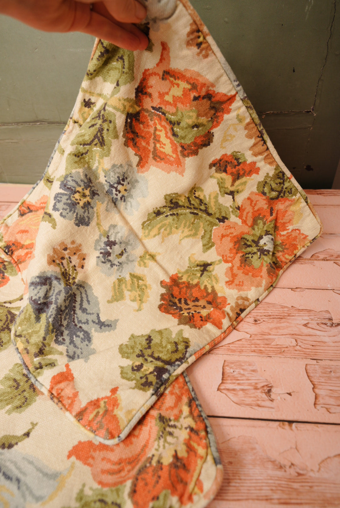 Pair of Floral Pillow cases