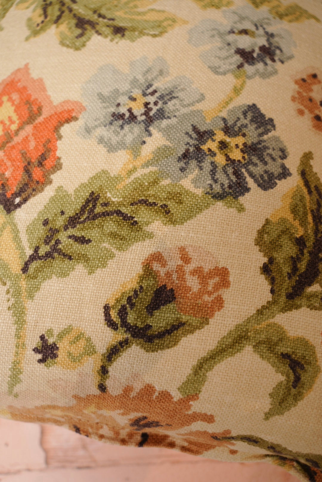 Pair of Floral Pillow cases