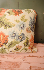 Pair of Floral Pillow cases