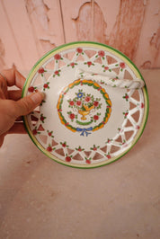 Ceramic Italian serving plate