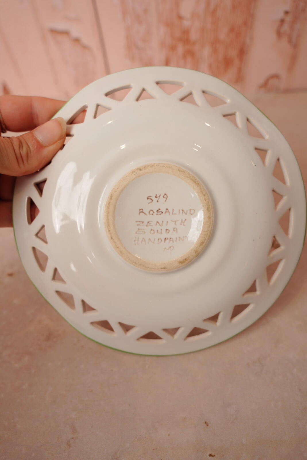 Ceramic Italian serving plate